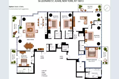 56 Leonard Street #24AB EAST, New York City, NY 10013 - Photo 20