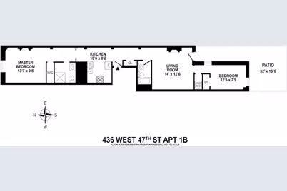 436 W 47th Street #1B, New York City, NY 10036 - Photo 14