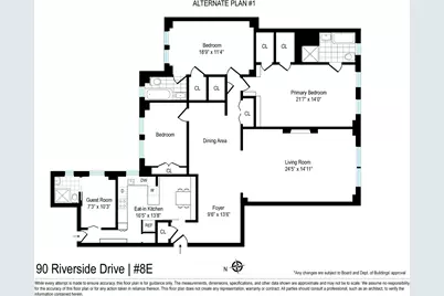 90 Riverside Drive #8E, New York City, NY 10024 - Photo 30