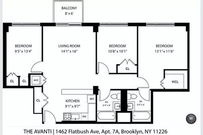 1462 Flatbush Avenue #7A, New York City, NY 11210 - Photo 12
