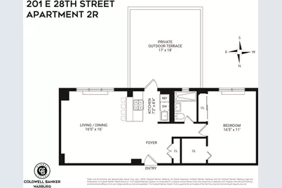 201 E 28th Street #2R, New York City, NY 10016 - Photo 8