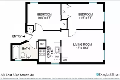 531 E 83rd Street #3A, New York City, NY 10028 - Photo 6