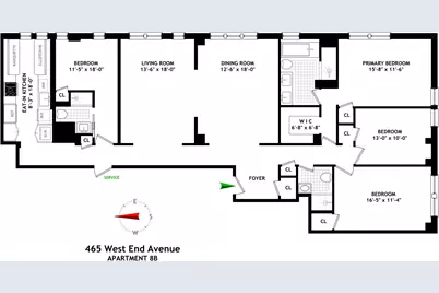 465 W End Avenue #8B, New York City, NY 10024 - Photo 16