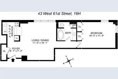 43 W 61st Street #16H, New York City, NY 10023 - Photo 6