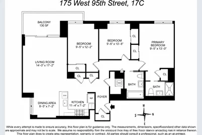 175 W 95th Street #17C, New York City, NY 10025 - Photo 14