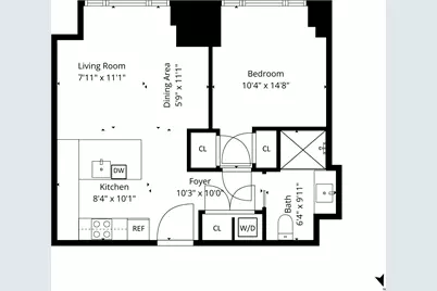 111 W 56th Street #34E, New York, NY 10019 - Photo 12