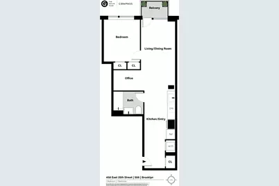 458 E 25th Street #506, New York City, NY 11226 - Photo 8