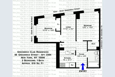 88 Greenwich Street #2304, New York, NY 10006 - Photo 8