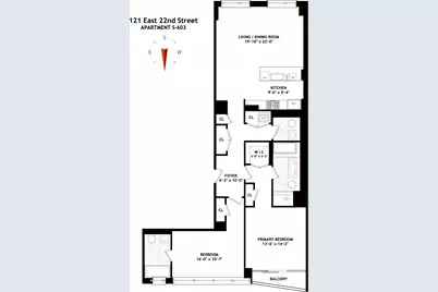 121 E 22nd Street #S603, New York City, NY 10010 - Photo 12