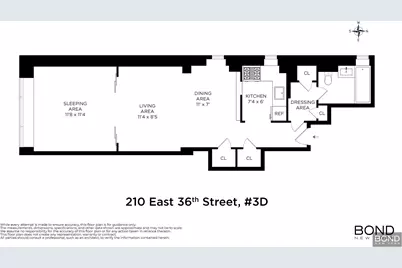 210 E 36th Street #3D, New York City, NY 10016 - Photo 6