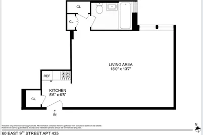 60 E 9th Street #435, New York, NY 10003 - Photo 6