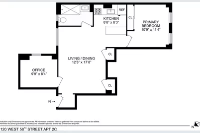 120 W 58th Street #2C, New York City, NY 10019 - Photo 6