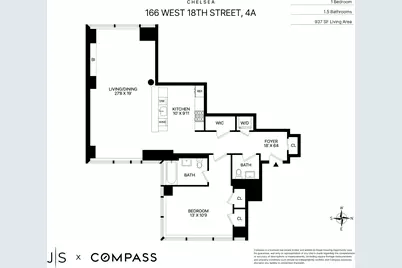 166 W 18th Street #4A, New York City, NY 10011 - Photo 14