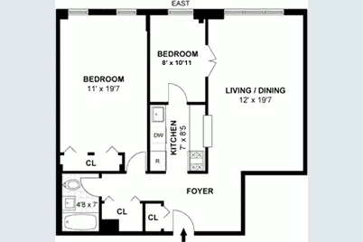 400 E 17th Street #604, New York City, NY 11226 - Photo 10