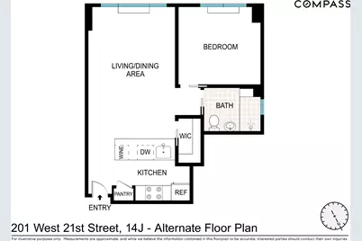 201 W 21st Street #14J, New York City, NY 10011 - Photo 8