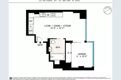 123 3rd Avenue #5D, New York City, NY 10003 - Photo 12
