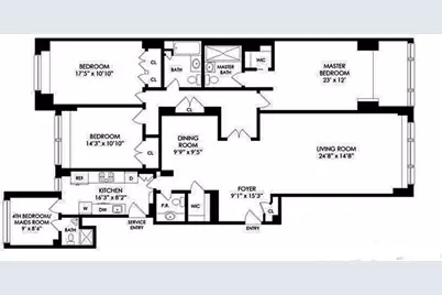 24 Central Park S #12-W, New York City, NY 10019 - Photo 4
