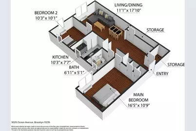 3025 Ocean Avenue #6E, New York City, NY 11235 - Photo 18