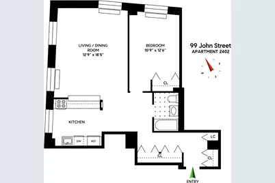 99 John Street #2402, New York City, NY 10038 - Photo 14