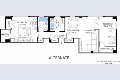 333 E 46th Street #20B, New York, NY 10017 - Photo 12