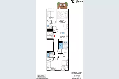 256 E 4th Street #5, New York City, NY 10009 - Photo 10