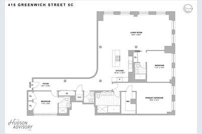 415 Greenwich Street #5C, New York City, NY 10013 - Photo 2