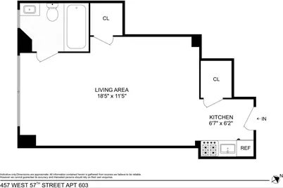 457 W 57th Street #603, New York City, NY 10019 - Photo 10