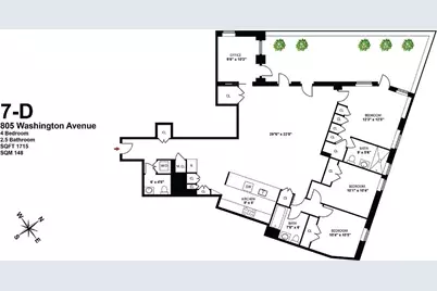 805 Washington Avenue #7D, New York City, NY 11238 - Photo 18