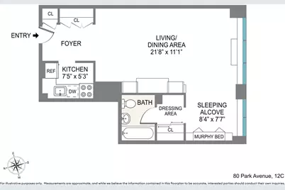 80 Park Avenue #12C, New York City, NY 10016 - Photo 8