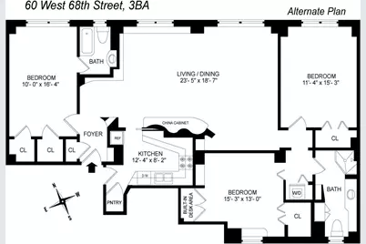 60 W 68th Street #3BA, New York City, NY 10023 - Photo 20