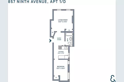 857 9th Avenue #1-D, New York City, NY 10019 - Photo 14