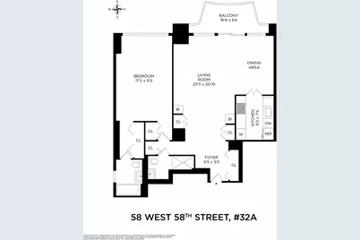 58 W 58th Street #32A, New York City, NY 10019 - Photo 10