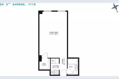 24 5th Avenue #1110, New York City, NY 10011 - Photo 6