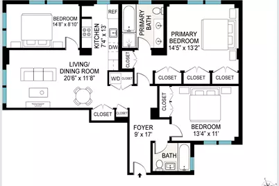 200 W 24th Street #5A, New York City, NY 10011 - Photo 14