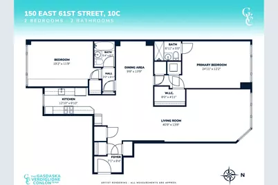 150 E 61st Street #10C, New York City, NY 10065 - Photo 14