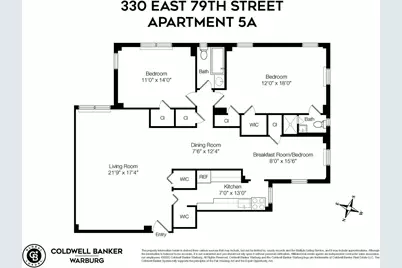 330 E 79th Street #5A, New York City, NY 10075 - Photo 8