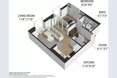 20 West Street #40A, New York City, NY 10004 - Photo 14