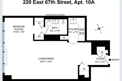 220 E 67th Street #10A, New York City, NY 10065 - Photo 8