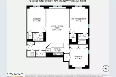 12 W 72nd Street #12D, New York City, NY 10023 - Photo 12