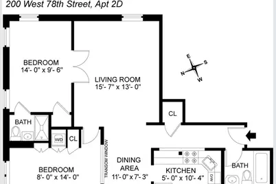 200 W 78th Street #2D, New York City, NY 10024 - Photo 8