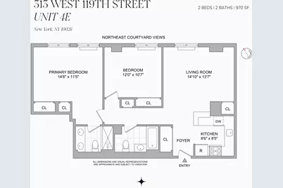313 W 119th Street #4E, New York City, NY 10027 - Photo 14