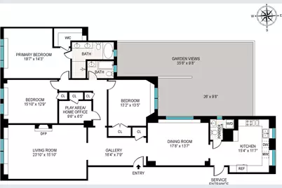 290 W End Avenue #2C, New York City, NY 10023 - Photo 16
