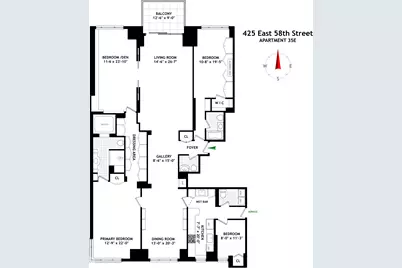425 E 58th Street #35E, New York City, NY 10022 - Photo 14