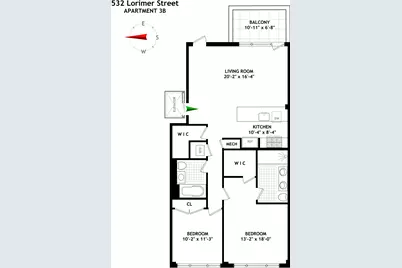 532 Lorimer Street #3B, New York City, NY 11211 - Photo 8