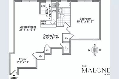60 E 9th Street #428, New York City, NY 10003 - Photo 6