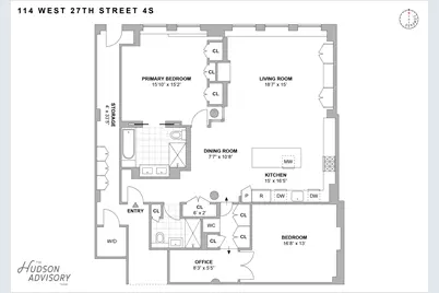 114 W 27th Street #4S, New York City, NY 10001 - Photo 12