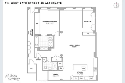 114 W 27th Street #4S, New York City, NY 10001 - Photo 14