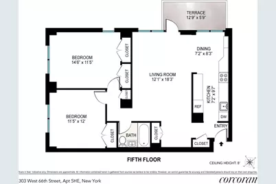 303 W 66th Street #5HE, New York City, NY 10023 - Photo 14