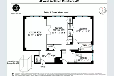 41 W 96th Street #4C, New York City, NY 10025 - Photo 14