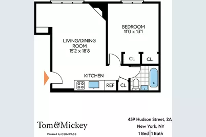 459 Hudson Street #2A, New York City, NY 10014 - Photo 12